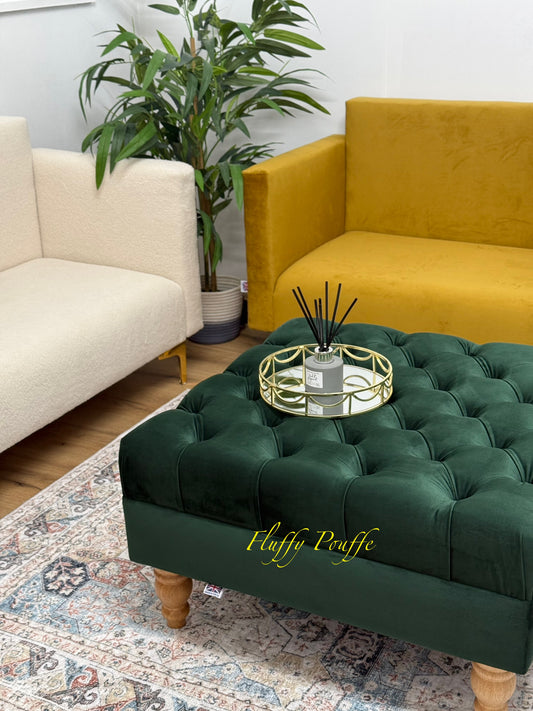 Serenity Square Chesterfield Style Coffee Table